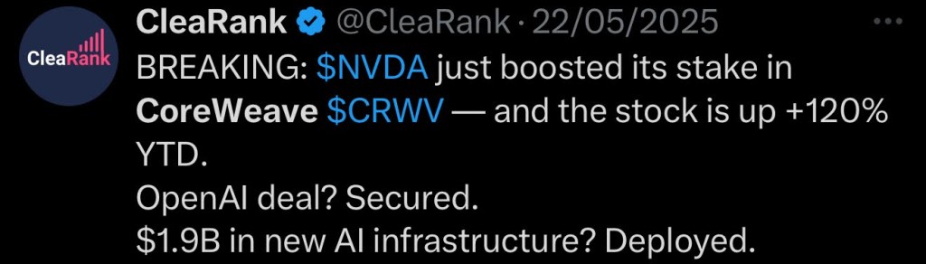 CleaRank X (Twitter) Post 