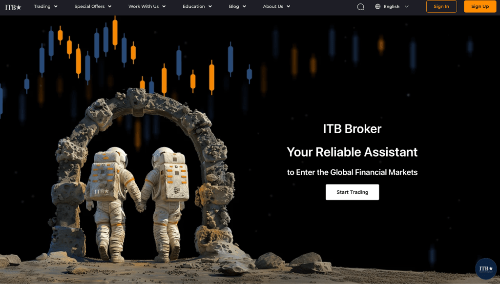 ITBFX Website Homepage